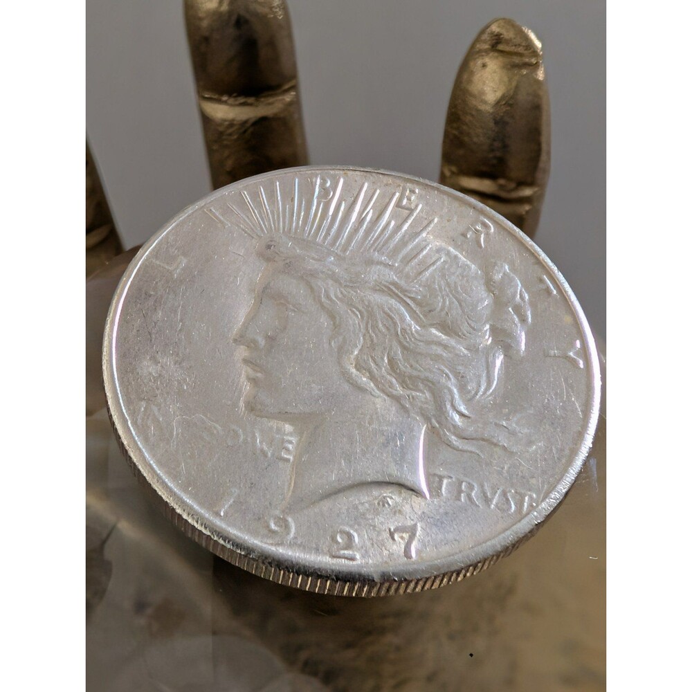 1927 S Peace Silver Dollar $1 Coin 90% Silver Key Date